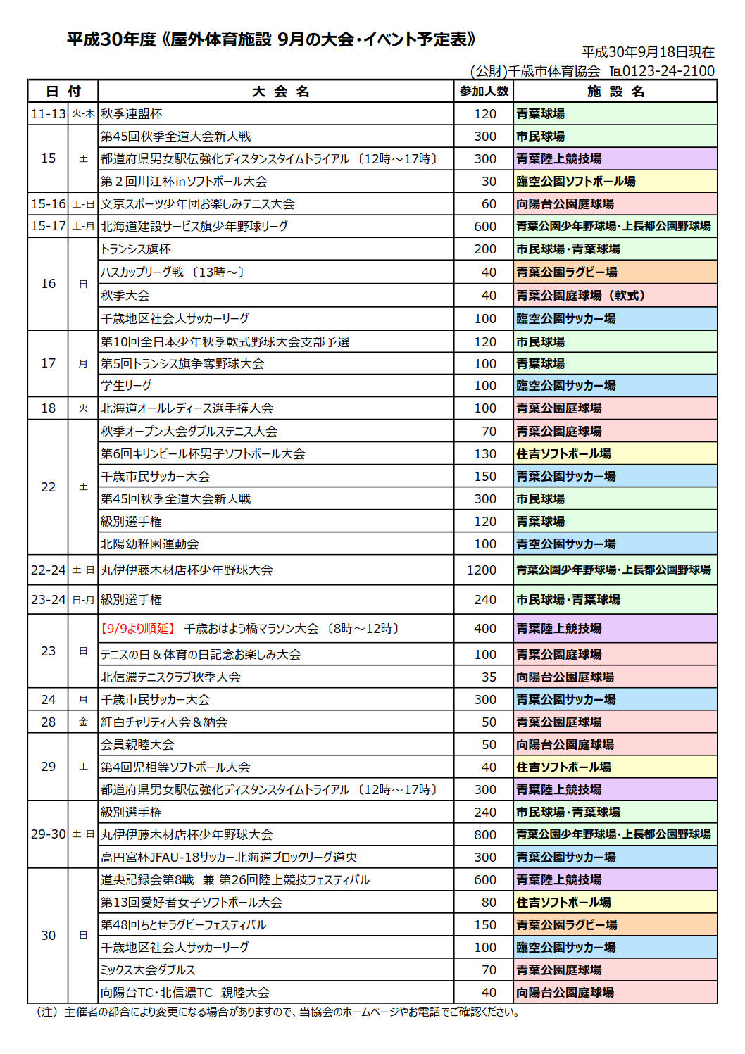 ../img/content/※5日の台風、6日の地震により、使用できない施設や、中止、順延になっている大会があります。ご確認ください。
